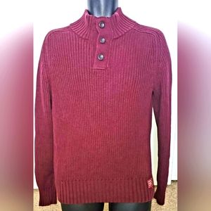 American Eagle Outfitters AE Knit Sweater Pullover 3 Button Men's Size S
